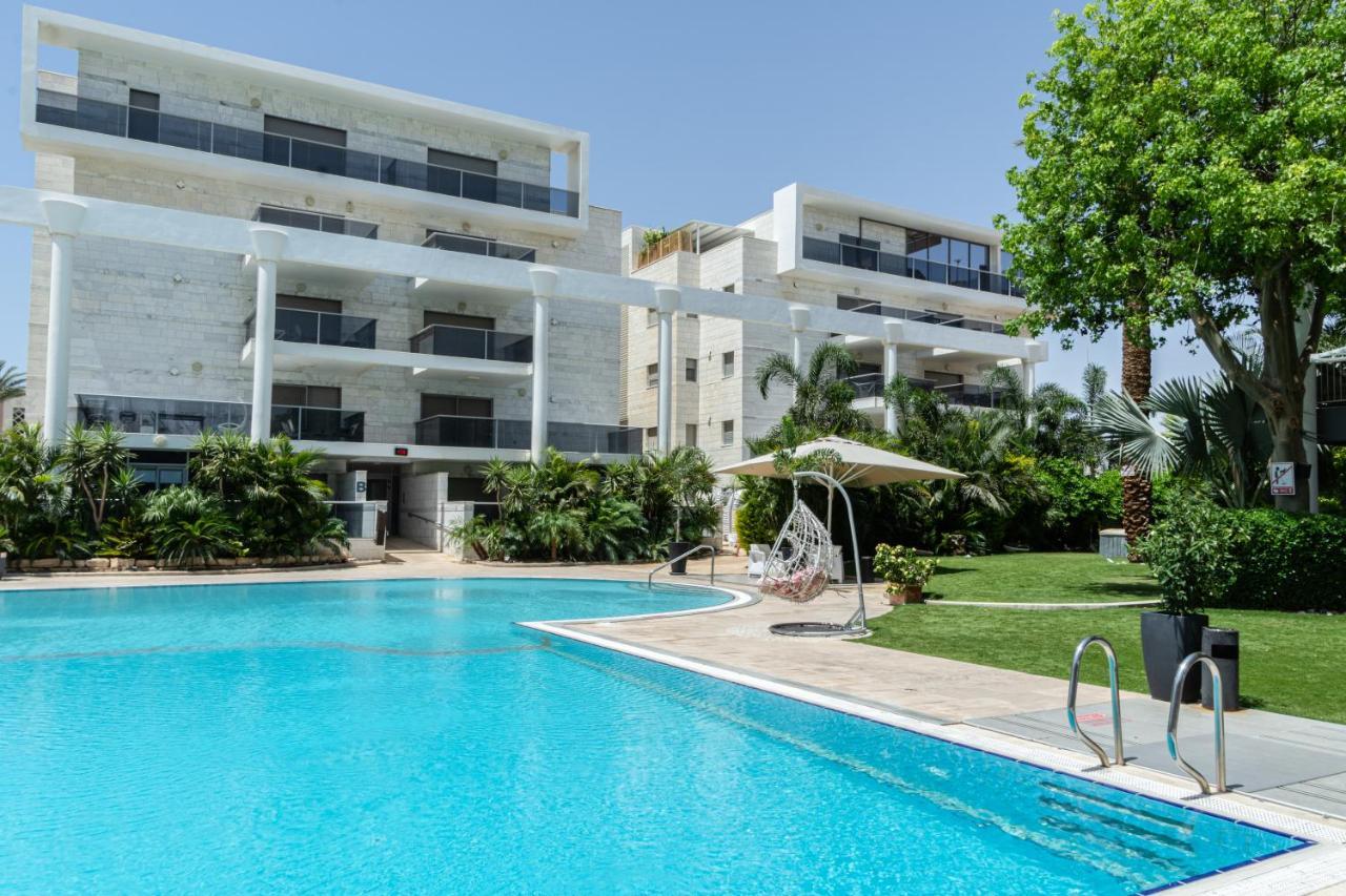 דירת גן פונה לבריכה - Pool Garden View Eilat Exterior foto